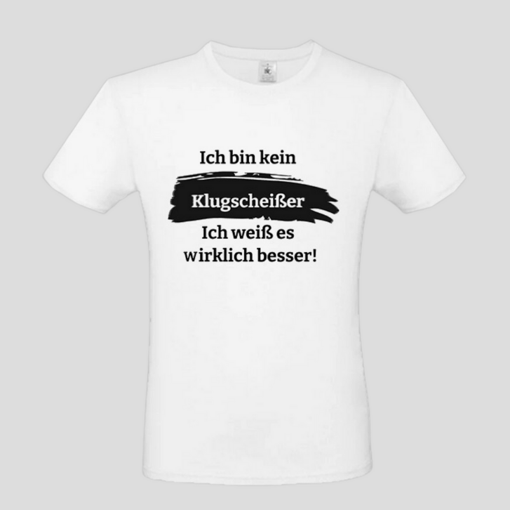 Klugscheißer (T-Shirt)