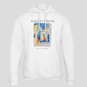 Blick in eine Gasse (Hoodie)