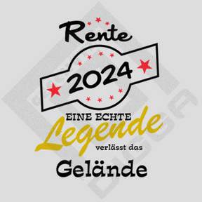 Rente 2024 eine echte Legende (Hoodie)