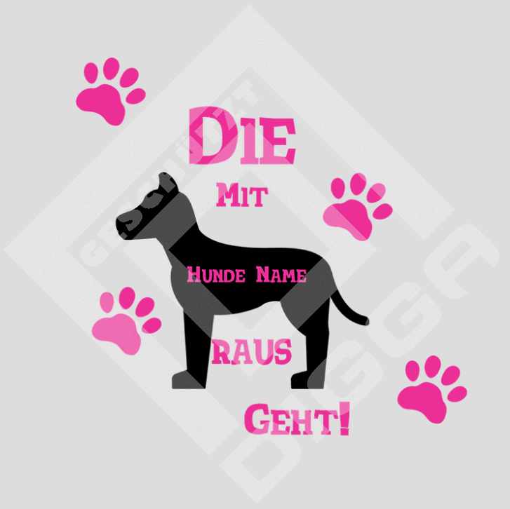 Hunde Name (T-Shirt)