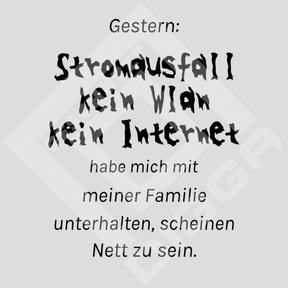 Wlan Stromausfall (T-Shirt)