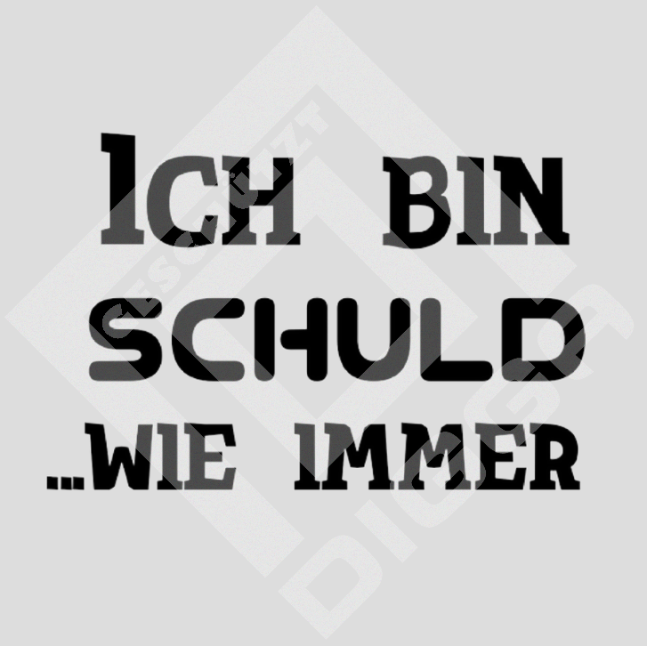 Ich bin Schuld wie Immer (T-Shirt)